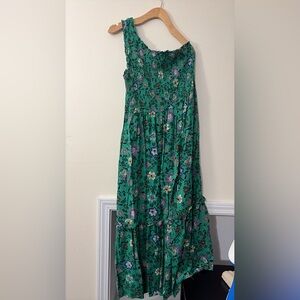 Knox Rose Green Floral Maxi dress